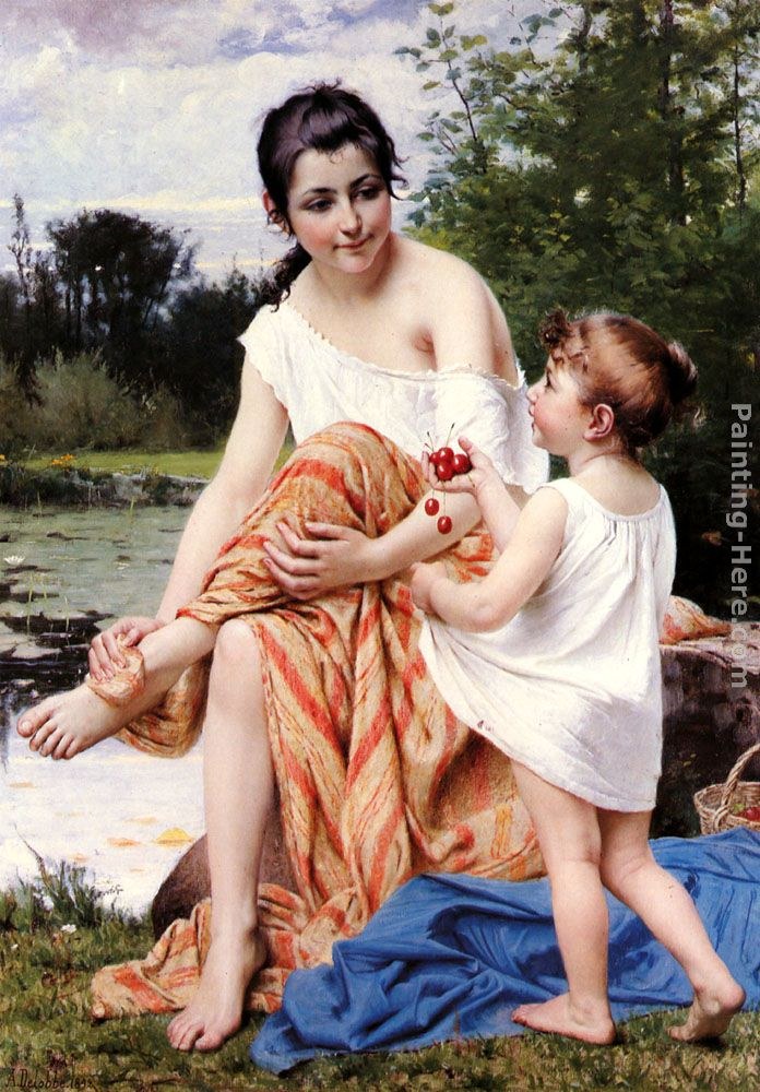 Francois Alfred Delobbe The Offering